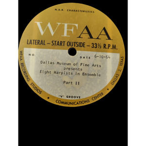 WFAA vinyl record